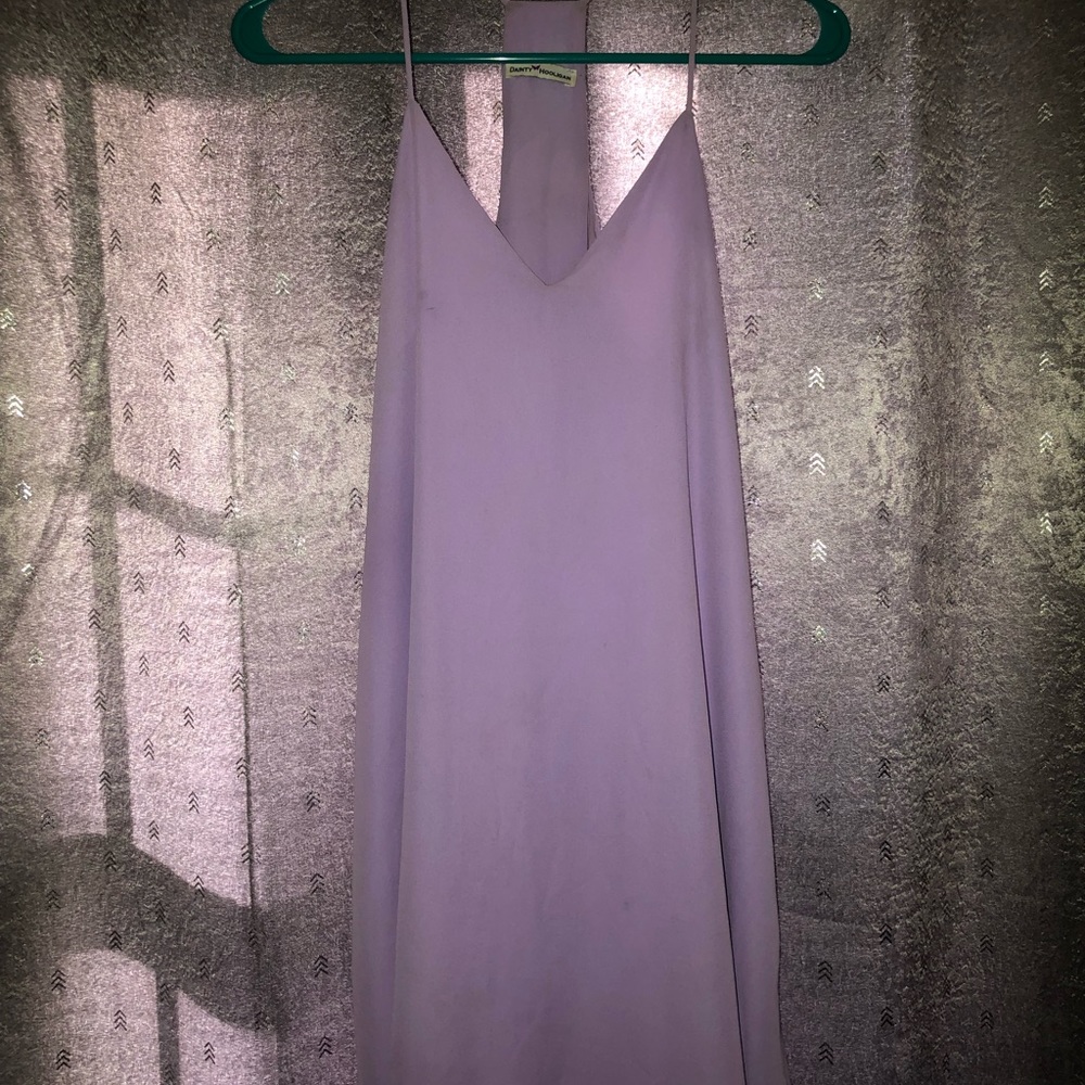 Dainty Hooligan Lilac Shift Dress